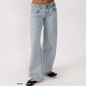 Motel rocks low rise parallel jeans